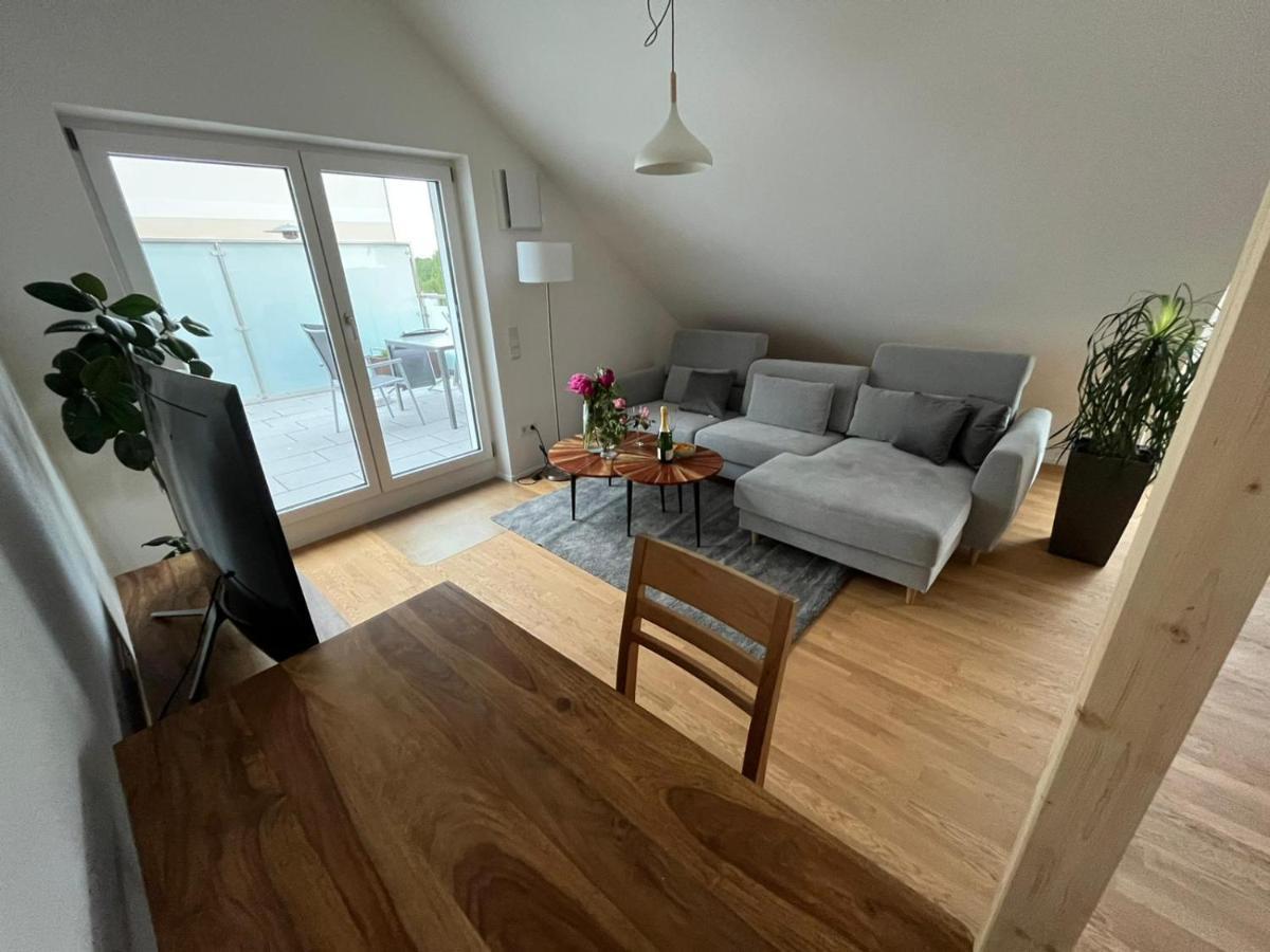 Traumhafte Neue Dachterrassenwohnung Am Soyener See Kültér fotó